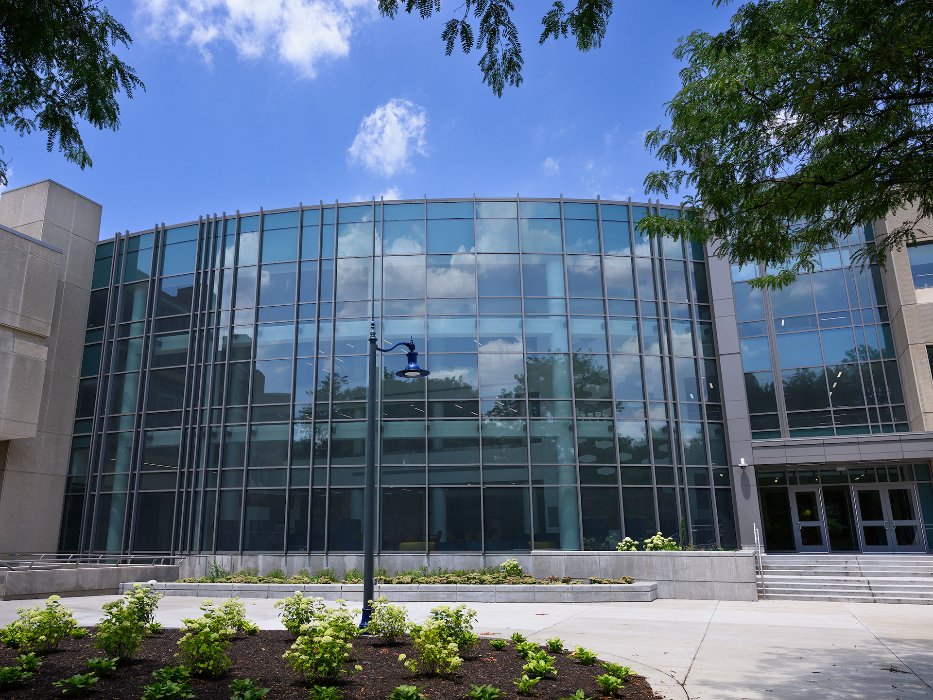 Photo of sciences building at Butler University